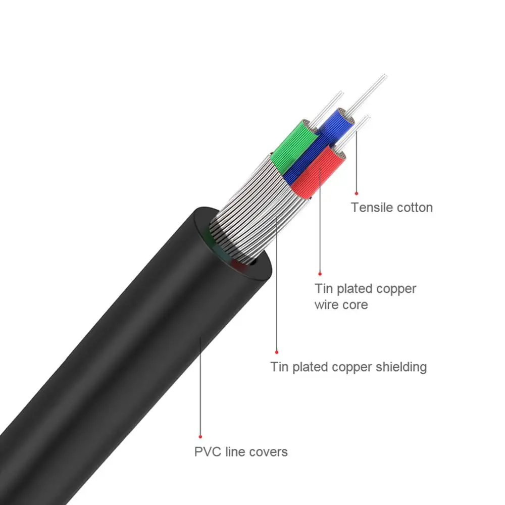 Cavo RCA QGeeM 2RCA a 3.5mm, C - Audio Music Mixer recensione e prezzo
