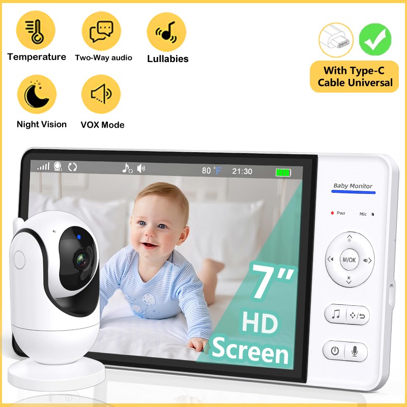 No WiFi Baby Monitor da 7 poll - Audio Music Kids recensione e prezzo