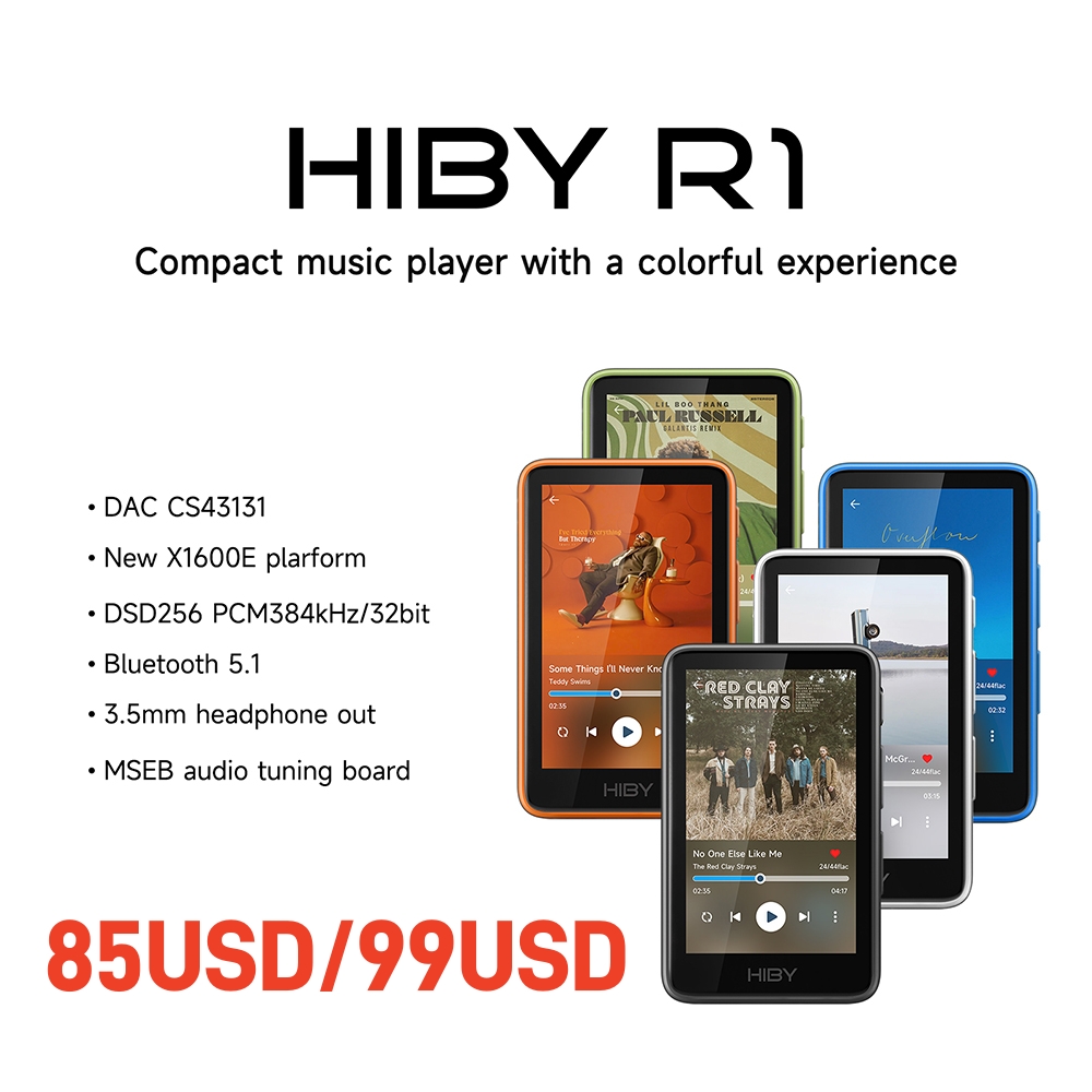 HiBy R1 Haibei Lettore Musical - Music Audiobook recensione e prezzo