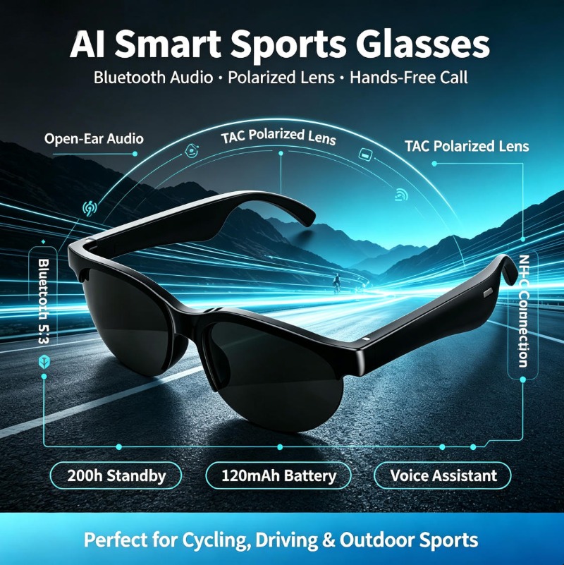 Occhiali Sportivi Intelligenti - Audio With Music recensione e prezzo
