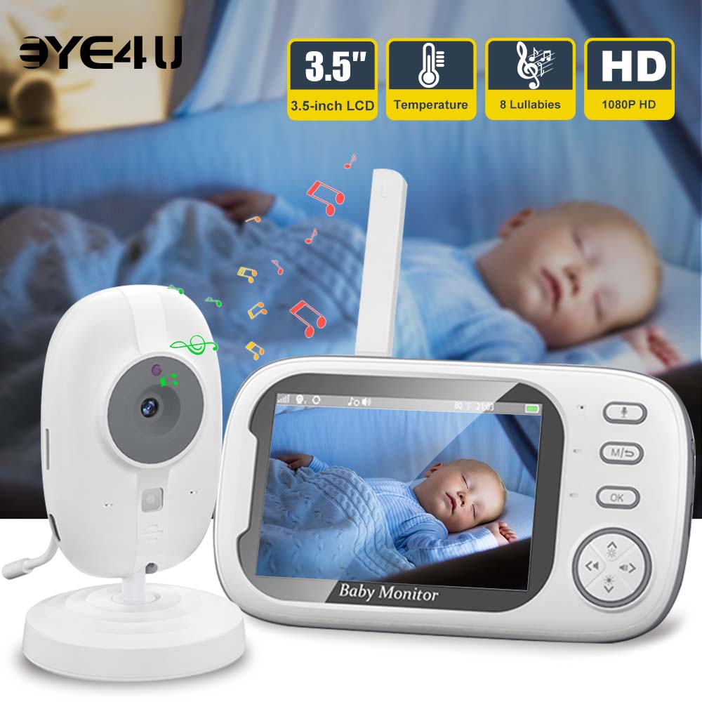3.5'' Video Baby Monitor 2.4G  - Audio Music Kids recensione e prezzo