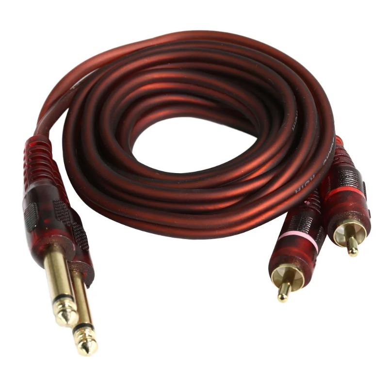 Cavo audio doppio RCA da 6,35  - Audio Music Mixer recensione e prezzo
