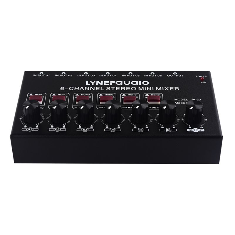 Mixer Audio Stereo a 6 Canali  - Audio Music Mixer recensione e prezzo